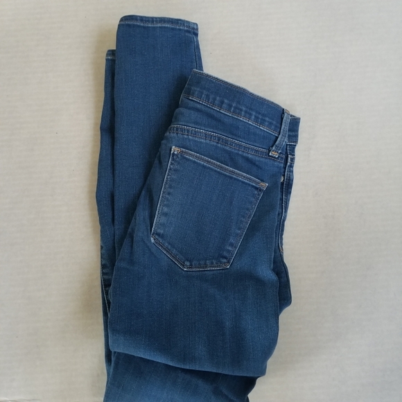 GAP HIGHRISE skinny medium indigo 25 - Picture 3 of 5